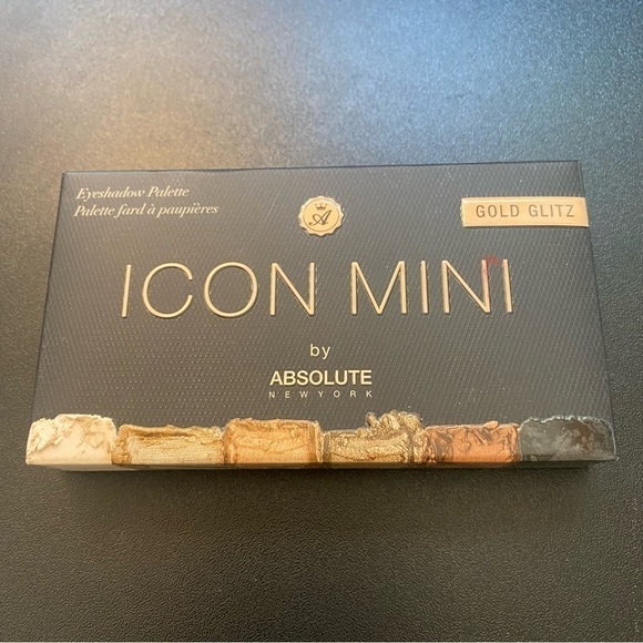 ICON MINI by Absolute Gold Glitz Eyeshadow Palette - Picture 1 of 10
